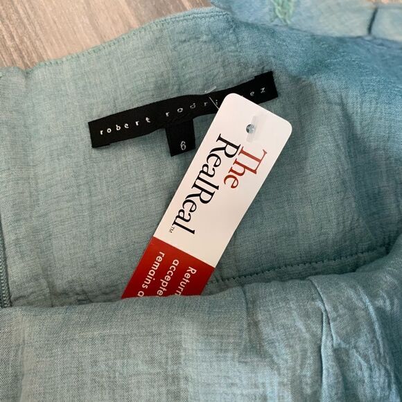 NWT Robert Rodriguez Blue Bow Dress size 6 - Picture 5 of 7